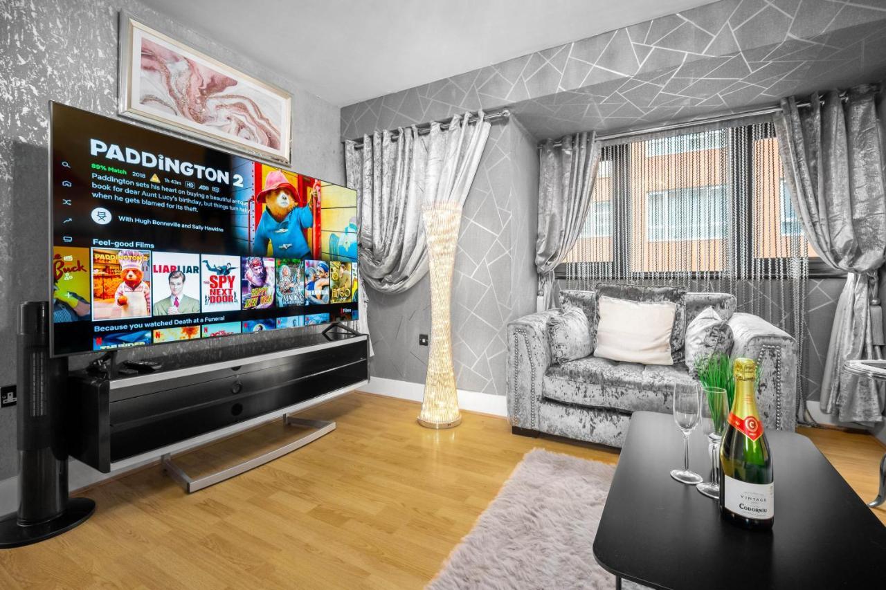 Luxury City Centre Apartment - Parking - Smart Tv - Wifi - Intercom Birmingham Eksteriør bilde
